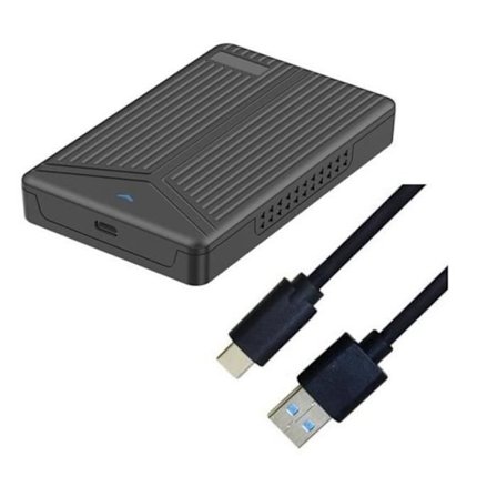 USB 3.1 2.5 tuuman SATA -mobiilikovalevykotelo SSD-kovalevykotelo 15 mm:n kovalevytuki kannettavalle tietokoneelle