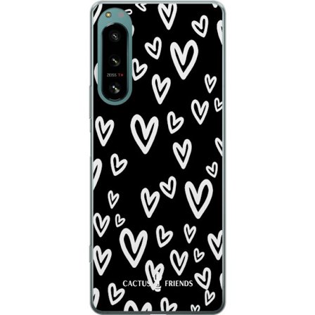 Kompatibelt Mobildeksel til Sony Sony Xperia 5 IV Cactus and Friends - Handdrawn Love Chaos