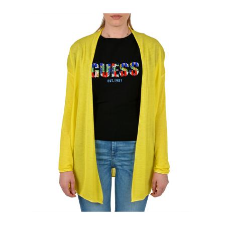 Guess Long Cardigan Gul, Dame Cardigans