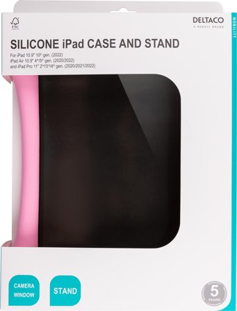 Deltaco silicone case iPad 10.9" 10ge/Air 10.9" 4/5ge/Pro 11" 2/3ge,pi