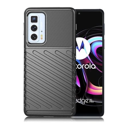 Thunder Motorola Edge 20 Pro / Motorola Edge 20 skal - Svart