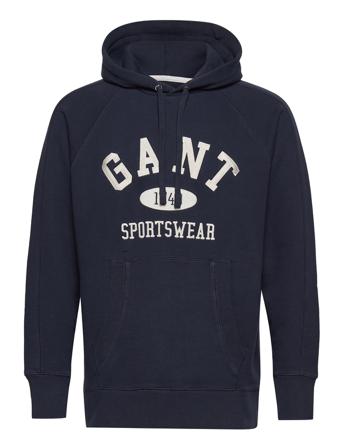 D.2 Collegiate Sweat Hoodie Hoodie Trøje Navy GANT