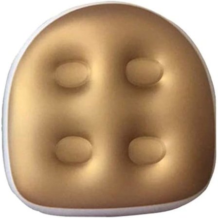 Uppblåsbar badkarsdyna med sugkoppar för badkar, spa, jacuzzi