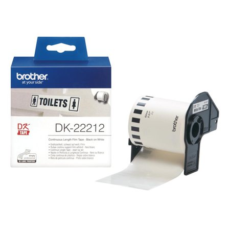 Brother DK-22212 - tape - Rull (6,2 cm x 15,2 m)