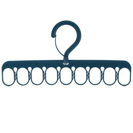 9-håls Vindtäta Torkställningsstrumpor Och Underkläder Clip Hanger C