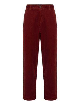 Kody Heavy Corduroy Pants Burgundy Les Deux