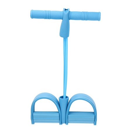 Latex Resistance Dragrep Fitness Träningsbälte Pedal Tränare Sit Up Kropps Träning Yoga Utrustning