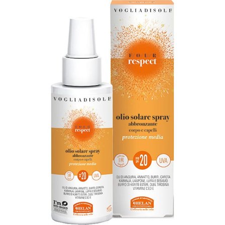 Helan Voglia Di Sole Four Respect Olio Solare Spray Abbronzante