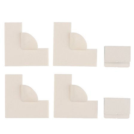 1 stk vindus hjørner laget DIY magnetiske vindus tilbehør