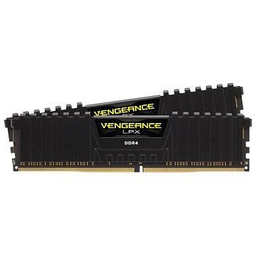 Corsair Vengeance LPX - DDR4 - 16 GB: 2 x 8 GB - DIMM 288-pin - 3200 MHz / PC4-25600 - CL16 - 1.35 V - ikke-bufret - ikke-ECC - svart