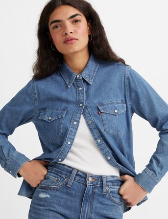 Levi's Iconic Western Going Steady 5 - Blue - XS