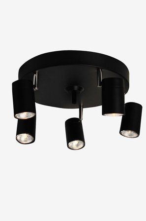 By Rydéns - Correct spotlight 5 - Svart - Spotlys - Fra Homeroom