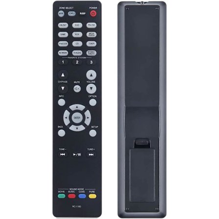 Fjärrkontroll för Denon Rc1184/rc1183/avrx3000/avrx2000/avre400/avr2313/avrs800ci, upp till 10 m/33 fot kontrolldistans