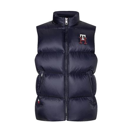 Tommy Hilfiger, Vests Blauw, Heren, Maat:M