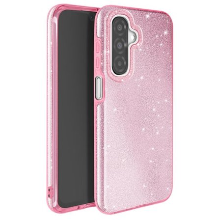 Coque - Samsung - Galaxy A26 - Paillettes - Antichoc - Poudre Rose