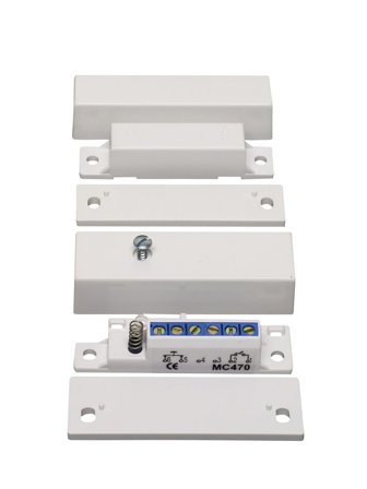 Alarmtech MC 470 Turvakytkin 1 avautuva kytkin valkoinen, Hälyttimet & turvallisuus