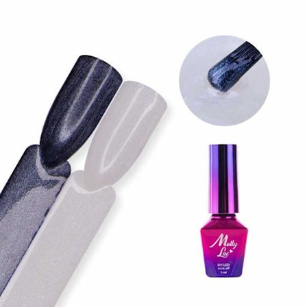 Mollylac - Topp uten tørke - Metallic - UV-gel/LED - Topplakk