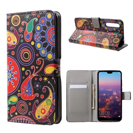 Huawei P20 Fodral med ett slitstarkt motiv - Färger