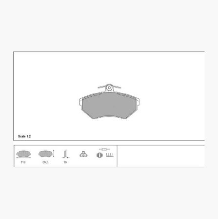 Biltema - Bremseklosser
