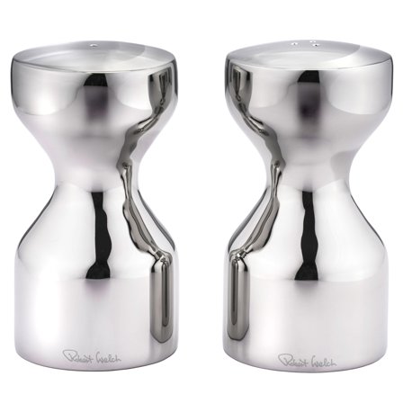 Robert Welch Limbrey Salt- og pepperbøsser, rustfritt stål