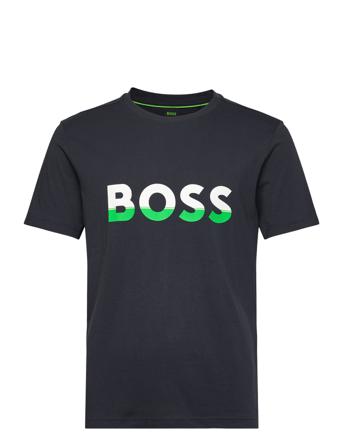 Tee 1 T-shirts Short-sleeved Sininen BOSS