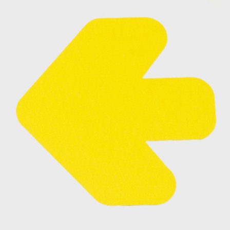 Floor signal, arrow shape