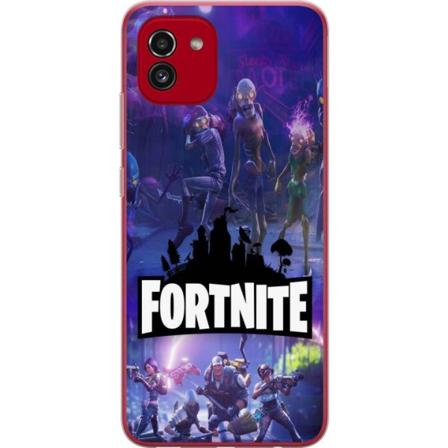 Samsung Galaxy A03 Gjennomsiktig deksel Fortnite