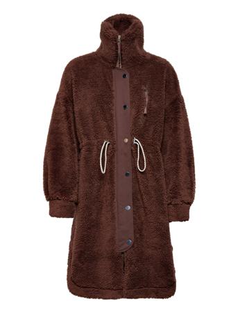 J S Coat Outerwear Coats Winter Coats Brun Varley