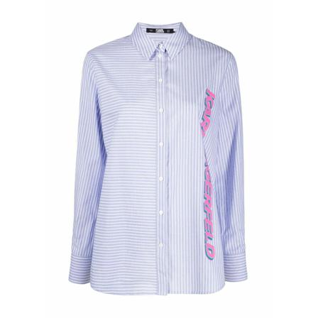 Karl Lagerfeld Shirts Blå, Dame Skjorter