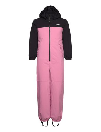 Hummel Hmljr Block Snowsuit Wp - Pink - 122