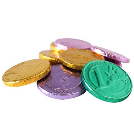 Värikkäitä Suklaakolikoita 1 kg