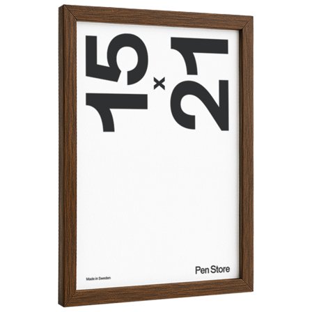 Wooden Frame Walnut Finish 15x21 cm