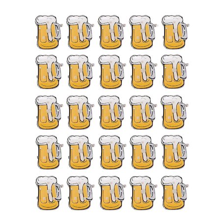 25 stk. Legesæt Tegneserie Emale Pins Led Brosche Pin Øl Del