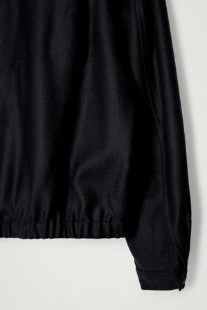 COS Men's Overshirt In Flanella Di Lana in Blu