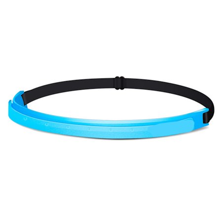 Silikon svettebånd sport pannebånd trenings svettebånd for menn og kvinner for løping trening blå