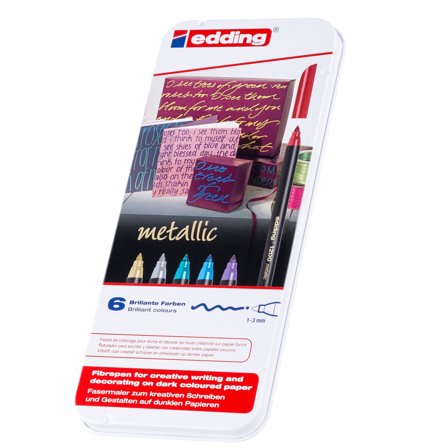 Edding 1200 Metallic Colour Pen