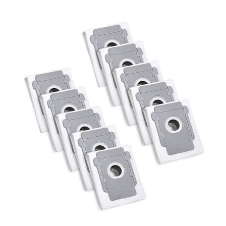 10 Støvsugerposer til iRobot Roomba i7 i7+ i3 i3+ i4 i4+ i6 i6+ j7 j7+ i8 i8+S9 S9+ E5 E6 E7 Clean Base, Erstatningsstøvpose til tilbehør