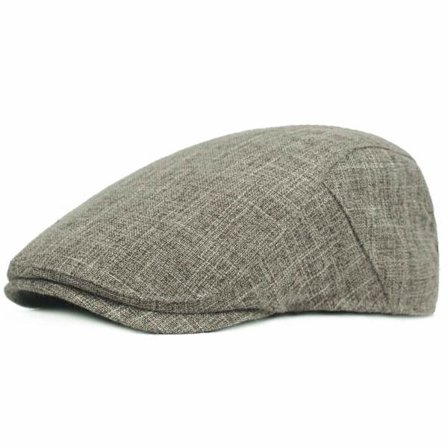 Miesten puhdas hamppu litteä lippalakki Gatsby Ivy irlantilainen hattu Newsboy Peaked Cap