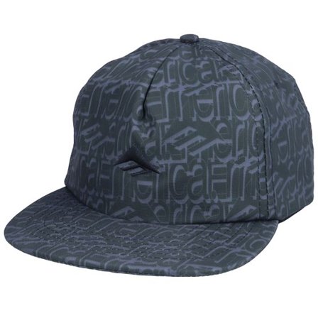 Emerica - Svart snapback Keps - Wino Black Snapback @ Hatstore