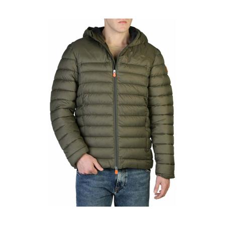 Save The Duck, Jackets Groen, Heren, Maat:M