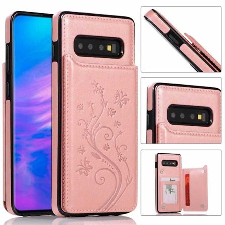 Samsung S10 Shockproof Cover Card Holder 3-SLOT Flippr V2