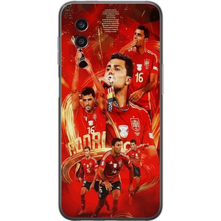 Kompatibelt Mobildeksel til Samsung Samsung Galaxy Xcover6 Pro Rodri Manchester City Spanien Ballon d'Or-vinner fotball midtbanespiller dominerende ba