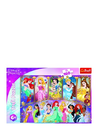 Trefl 160 Bit Disney Princess Toys Puzzles And Games Puzzles Classic Puzzles Multi/patterned Trefl