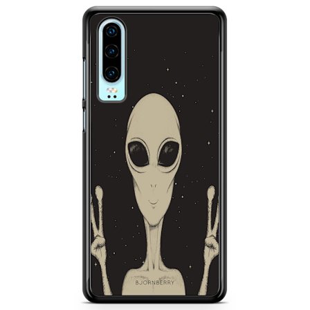 Bjornberry Hårdskal Huawei P30 - Peace Alien