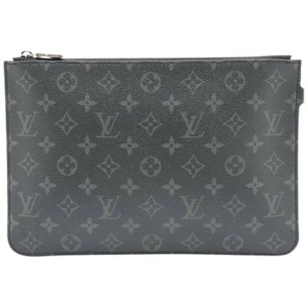 Louis Vuitton Vintage, Pre-owned Canvas louis-vuitton-bags Zwart, Dames, Maat:ONE Size