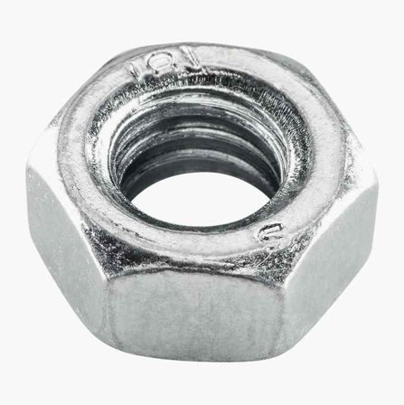 Biltema - Mutter M6 elforsinket 100 stk.