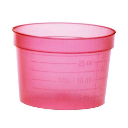 Medicinbägare 30ml Röd 50/fp - Lyreco - Sjukvård och omsorg - Diagnos och behandling - Medicinering