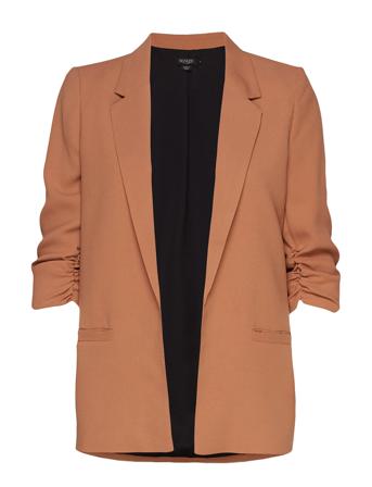 Slshirley Blazer Blazers Single Breasted Blazers Orange Soaked In Luxury