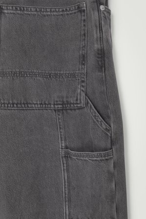 COS Men's System Straight-Leg Jeans in Grey