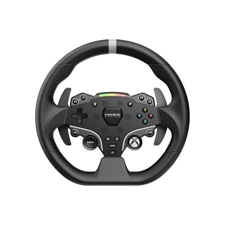 Moza Racing ESX-ratt med 22 knapper og RGB RPM-lys for Xbox og PC